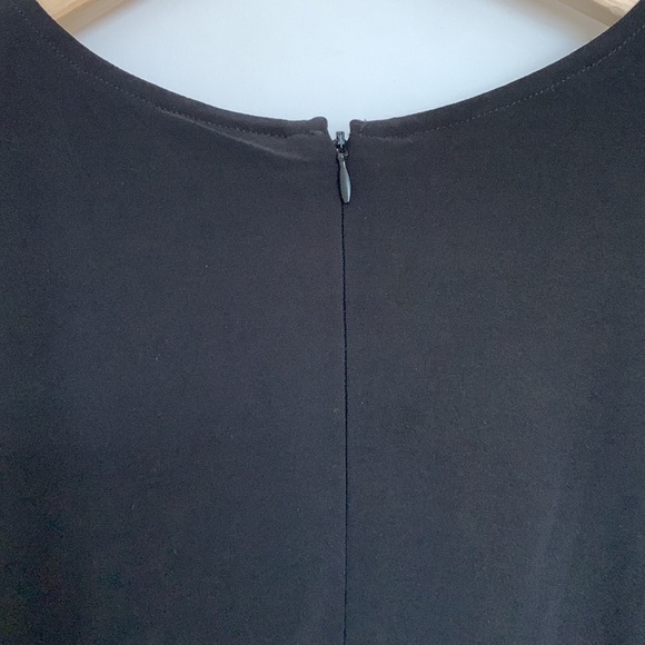 Joan Rivers Women’s Silky Sheath Dress Black 10P - Picture 4 of 6